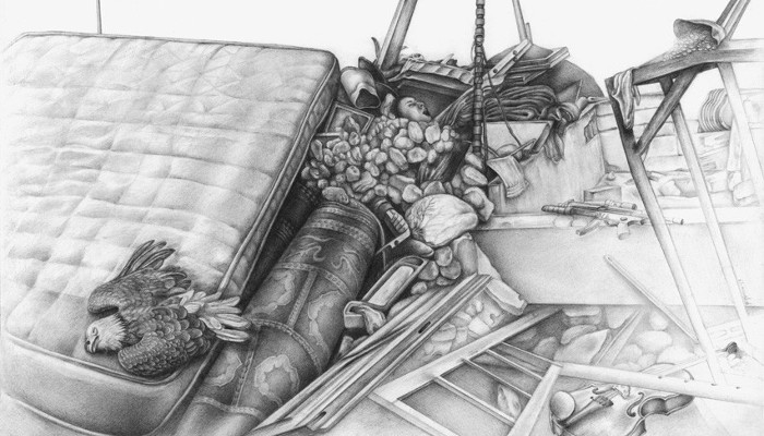 Untitled 2013, 36.5x43cm, pencil on paper