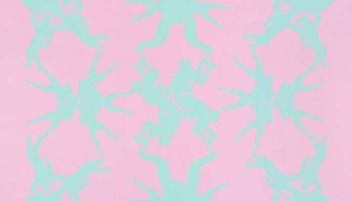 Untitled 2000, 190x175cm, acrylic, enamel paint on canvas