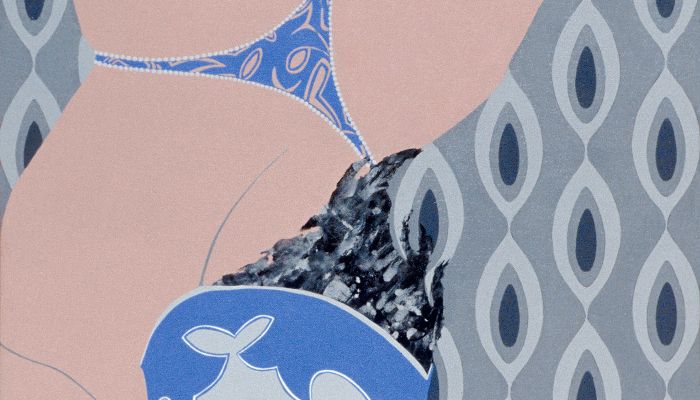 Tracy boot 2002, 70x140cm, acrylic on canvas