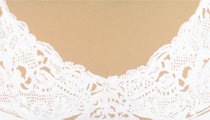 Untitled I 2001, 160x70cm, acrylic on canvas