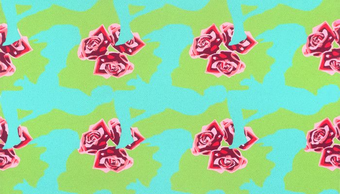 Untitled 2001, 120x120cm, acrylic on canvas