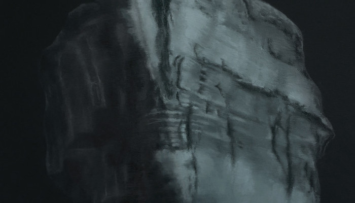 Land #2 2016, 28x28cm, oil on wood