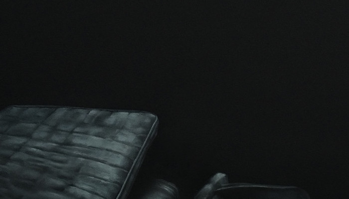 Landscape #1 2016, 32x32cm, oil on wood