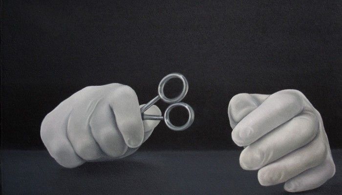 Untitled 2013, 32x27.5cm, oil on paper