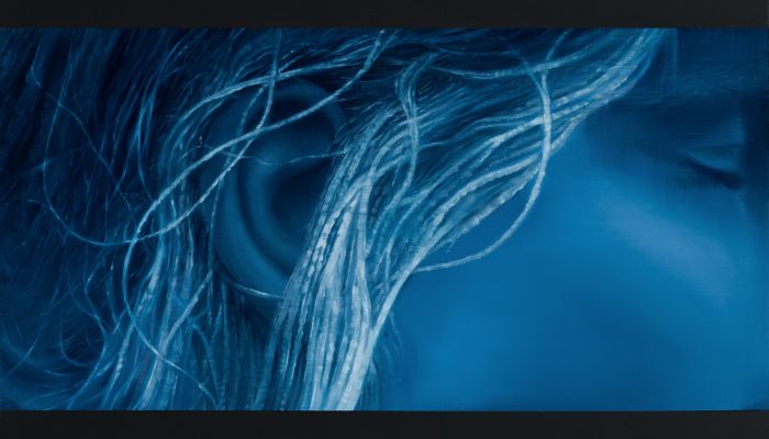 Dreaming 2024, 50x30cm, oil on wood