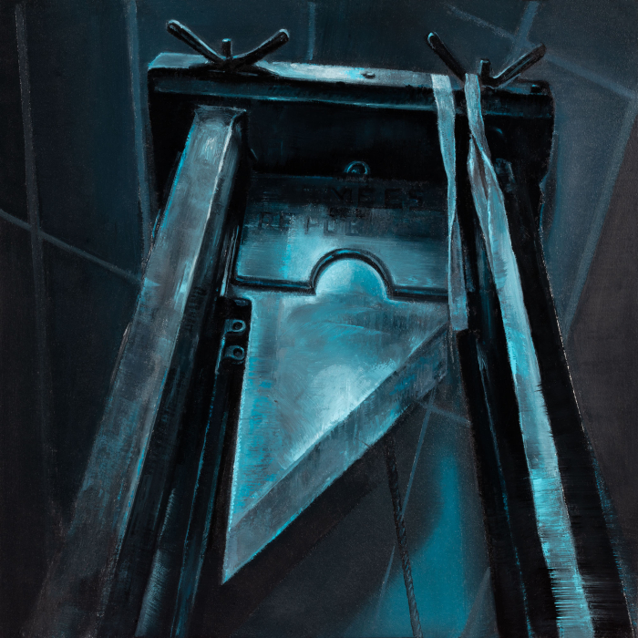 Till death comes #1 2020, 18x18cm, oil on wood