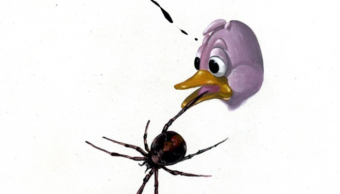 15 2009, 21x30cm, acrylic, enamel paint on cardboard