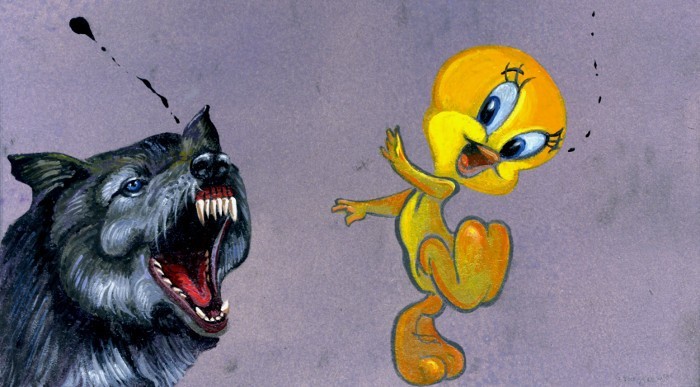 18 2009, 21x30cm, acrylic, enamel paint on cardboard