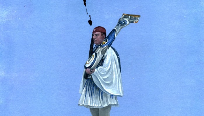 25 2010, 21x30cm, acrylic, enamel paint on cardboard